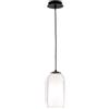 Ondaluce SOSPENSIONE BONNIE 3 VETRO TRASPARENTE 1 LUCE ATTACCO E27 D.15CM H.29CM