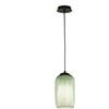 Ondaluce SOSPENSIONE BONNIE 3 VETRO VERDE 1 LUCE ATTACCO E27 D.15CM H.29CM