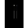 Ondaluce SOSPENSIONE GENIUS A LED 3000k 20lm 12w SINGOLA VERTICALE NERO DIMMERABILE