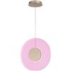 Ondaluce SOSPENSIONE SINGOLA IN VETRO ROSA CANDY SO.CANDY-ROSA
