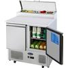 Atosa Saladette Atosa ESL3832 - 2 Porte con portacondimenti - 5 x GN 1/6