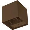 IOLUME Lampada faretto applique LED da esterno IP65 colore Corten 10W Iolume IO630507 [16021000]