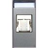 AVE Presa RJ45 CAT6 UTP Allumia S44 Grigio Tech 1 modulo Ave 443029C6 [12021000]
