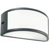 SOVIL Lampada applique da esterno Umbe Aperta colore Grafite 473/16 [14181000]