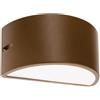 SOVIL Lampada applique Umbe Chiusa colore Corten attacco E27 Sovil 474/36 [14181000]
