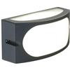 SOVIL Lampada Applique da esterno IP54 attacco E27 Colore Grafite Dive Sovil 174/16 [14181000]