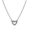 Tamaris Collana con ciondolo a forma di cuore - Amazon Exclusive, 45 cm, Acciaio inossidabile, Zirconia cubica