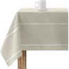BL BELUM BELUM | Tovaglia antimacchia formato 155 x 155 cm, extra morbida, multicolore, 100% cotone biologico, modello 0120-320