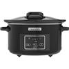 Crock-Pot CSC052X pentola a cottura lenta 4.7 L Nero, Argento