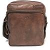 Avirex Borsello in pelle anticata Uomo Avirex Linea Ontario Brown ONT19