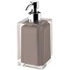 Gedy Rainbow Dosatore di Sapone, Resina, Torcia, 7 x 7 x 16,2