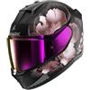 Shark, Casco Moto Integrale D-SKWAL 3 MAYFER Black/Pink KVQ, S