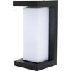 M LEDME Applique Led da parete Metse 10W Nero IP54 Bianco caldo 3000K M LEDME
