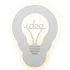 M LEDME Applique Led da parete Idea 22W Bianco IP20 Bianco caldo 3000K M LEDME