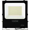 M LEDME Faro proiettore Led 100W Nero da esterno IP65 Bianco Caldo 3000K M LEDME
