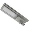 M LEDME Lampione stradale Led 300W Grigio con pannello solare IP65 Bianco caldo 2700K con sensore crepuscolare e di movimento M LEDME