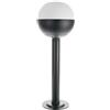 M LEDME Lampioncino Led Cam Nero 50cm IP44 1 x E27 M LEDME