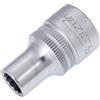 Hazet 900Z-9 Inserto Chiave a Bussola Doppio Esagono, Argento, Attacco Quadro, Cavo, 12.5 mm 1/2 di Pollice