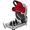 Einhell TC-MC 355 Troncatrice per metallo (220-240 V, 2300 W, disco Ø355xØ25.4x3.2 33, giri min. 4000, taglio max 100x100mm, inclinazione-15°+45°, serraggio max 230 mm, piano 460x260 mm)