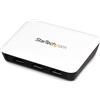 StarTech.com StarTech.com Adattatore di rete NIC USB 3.0 a Ethernet Gigabit con 3 porte hub - Bianco - Hub - 3 x SuperSpeed USB 3.0 + 1 x 10/100/1000 - desktop ST3300U3S