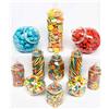 Truly Sweet Candy 11 barattoli di plastica misti retrò per caramelle Pick & Mix, negozio di dolci vittoriano, kit per buffet di caramelle, confezione da festa