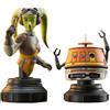GENTLE GIANT Star Wars Rebels Bust Set 2-Pack Hera & Chopper 15 cm GENTLE GIANT