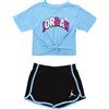 JORDAN JUMPMAN TWINKLE FT SHORT SET Completo Bambini