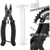 Butyeak Catena Pinza,Pinze per Catene di Biciclette,Indicatore di Catena,Bicicletta Quick Link Apri Chiudi Strumento 2 in 1 Apri e Chiudi Pinza,Facile Utilizzo Catena di rimozione Pinza per Road Mountain Bike