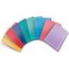 Pigna Cartella a 3 lembi con elastico Pigna Monocromo - A4 26x35,5x1,2 cm dorso 1,2 colori assortiti - 0217563 (Conf.6)