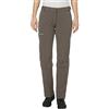 VAUDE, Farley Stretch Capri T-Zip II, Donna, Pantaloni, Marrone - Coconut, Taglia produttore: 40