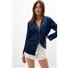 Intimissimi Maglia In Seta A Taglio Uomo Blu