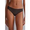 Intimissimi Slip Senza Cuciture In Microfibra Marrone