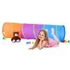 Relaxdays Tunnel gioco per bambini dai colori vivaci tubo giocattolo per bimbi e bambine robusto pop up colorato