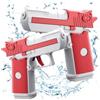 DAZZTIME 2 pezzi Mini Pistole ad Acqua in plastica Pistola,Set di Pistole per Acqua Premium,Pistole Ad Acqua per Bambini,Pistole ad Acqua Giocattolo,per Giardino Estivo Piscina Spiaggia