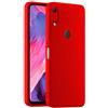 HULLIN Custodia per Telefono in Silicone Colorato, Adatta per HUAWEI Y6 2019 / Y6 Pro 2019 / HONOR 8A / Y6S 2019 (6.09) - Rosso Cina