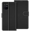 COODIO Custodia Per Samsung Galaxy S10 Lite, Custodia in pelle Samsung Galaxy S10 Lite, Cover a Libro Samsung Galaxy S10 Lite Magnetica Portafoglio Per Samsung Galaxy S10 Lite Cover, Nero