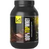 K1 NUTRITION - 100% Top Whey 2Kg - Proteine in Polvere con Creatina - Whey Protein - Proteine del Siero del Latte con Creatina, Taurina e Aminoacidi - Gusto Cioccolato