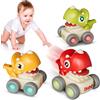 MOONTOY Macchinina Bambino 1 Anno, 3PCS Gioco Macchinine per Bambini Dinosauri, Macchinine Giocattolo Press and Go per Bambini di 1 2 3 Anni, Regalo di Natale per Neonati da 12 a 18 Mesi