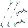 OITUGG Pinza Telescopica 2 Pezzi - 109cm Pinza Raccogli Oggetti - Pinza raccogli rifiuti con Punte Magnetiche - Testa Girevole di 90° Pinza Telescopica Prendi Oggetti - Bastone Raccogli Rifiuti