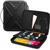 SITHON Tablet Borsa per 13 iPad Air M4 M3 M2 2026-2024, 13 iPad Pro M5 M4 2025-2024, 12,9 iPad Pro 2022-2018, per 12,4 Surface Laptop Go, Rigida Protettiva Custodia con Organizer per Accessori