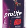 Prolife Mini Manzo e Patate Nutrigenomic crocchette cane grain free 2 x 7kg