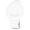 Zitto Watch Color Edition Orologio in silicone quadrante led (Titanium White)