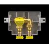 TECO Rubinetto di intercettazione gas da incasso a U K2.1 DN15 TC 3/4 Teco K201BC10100 [27021000]