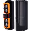 HR ABH-100W Barriera a infrarossi a basso assorbimento, distanza di rilevamento 300 m interno, 100 m esterno - HR
