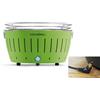 LotusGrill Barbecue a Carbonella Portatile XL Verde LG G435U GR LOTUS GRILL