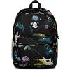 Invicta Zaino Scuola Carlson Fantasy, Nero Fantasia a Fiori, New Way Zaino Mono Scomparto con Tasca Porta PC e Tasca Porta Borraccia, Scuola, Università, Ragazza
