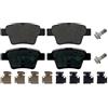 FEBI BILSTEIN Kit pastiglie freno, Freno a disco 16813 | Compatibile con: CITROËN C4 Coupe, C4 I, C4 I Stufenheck, PEUGEOT 207, 207 CC, 207 SW, 307, 307 Break, 307 CC, 307 SW
