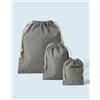 SG Accessories Bags Sacchetto con coulisse ecologico 140 g/m² StuffBag-DS 10 x 14 cm personalizzate o neutre