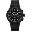 Breil Orologio UOMO NEW ONE SPORT quadrante MONO-COLORE NERO movimento CRONOGRAFO QUARZO e BRACCIALE ACCIAIO COLORATO NERO TW1869