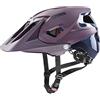 uvex quatro integrale, casco MTB superleggero unisex, regolazione individuale delle dimensioni, cchermo regolabile, plum navy matt, 52-57 cm